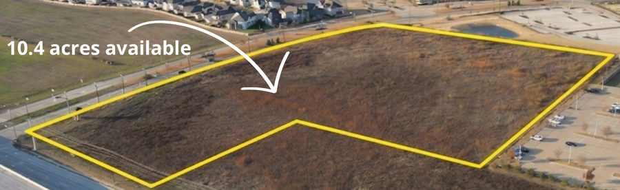 10.4 acres at US 380 and Legacy Drive Prosper