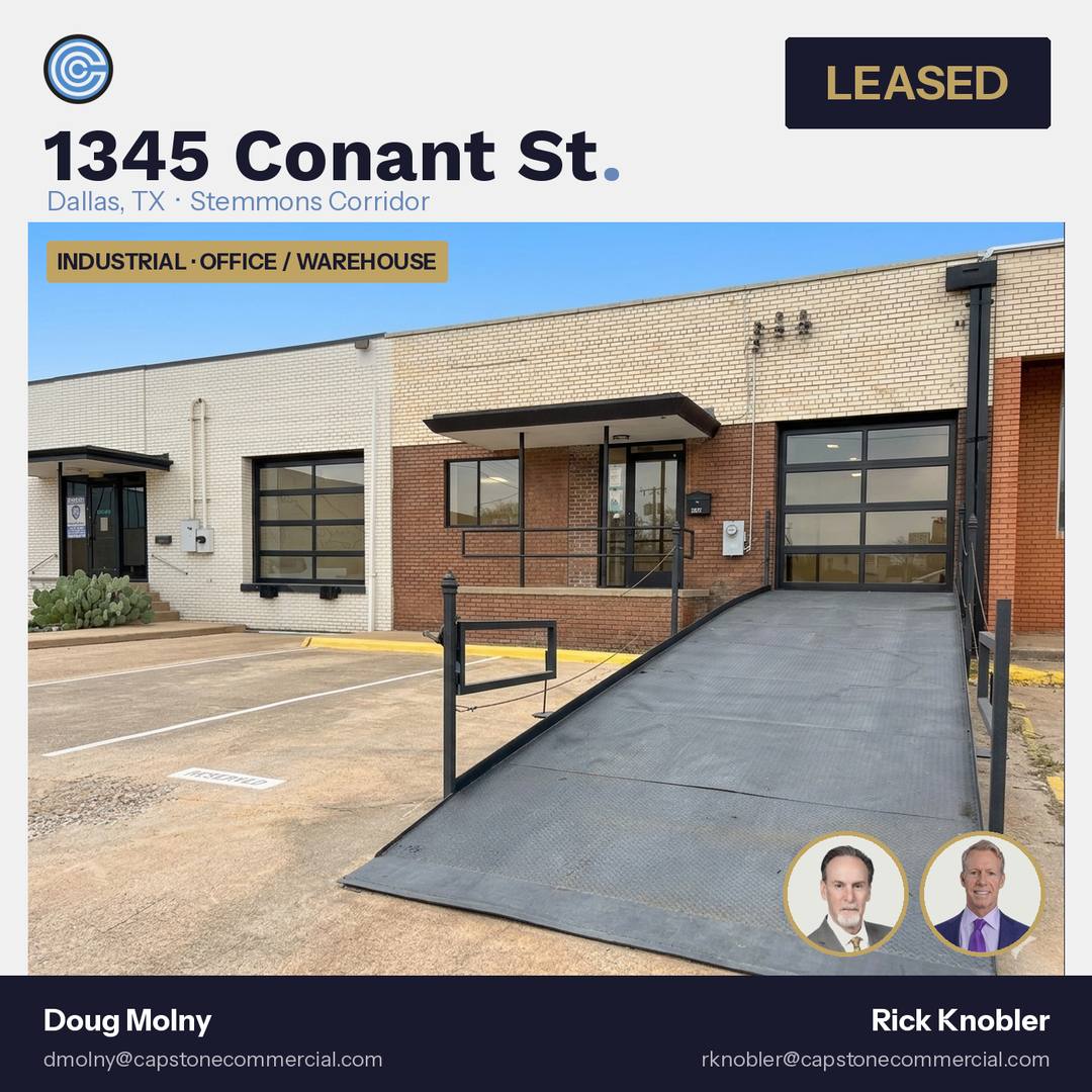Leased — 1345 Conant St, Dallas