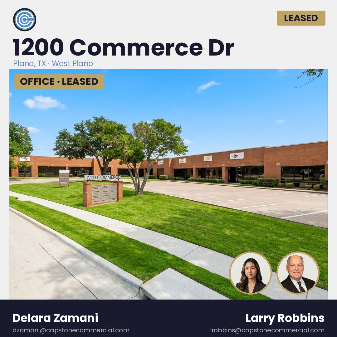 Leased — 1200 Commerce Dr, Plano