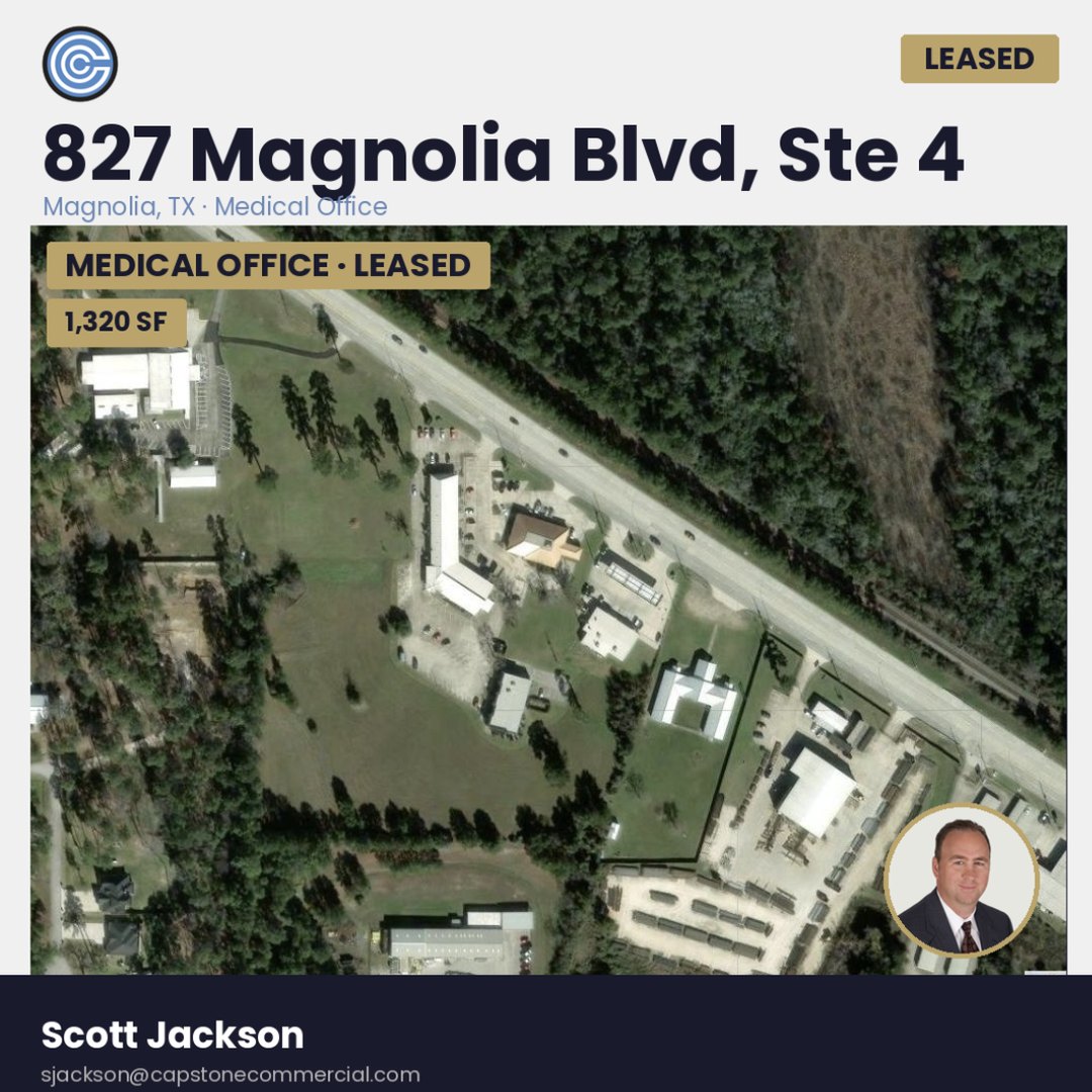 Leased — 827 Magnolia Blvd, Suite 4, Magnolia