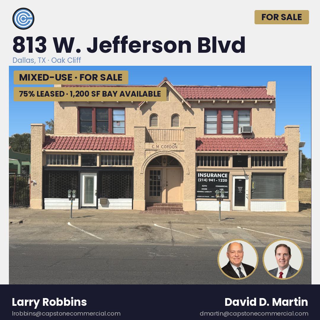 For Sale — 813 W. Jefferson Blvd, Dallas