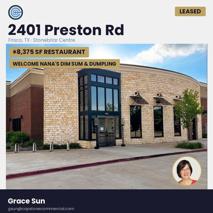 Leased — 2401 Preston Rd, Frisco