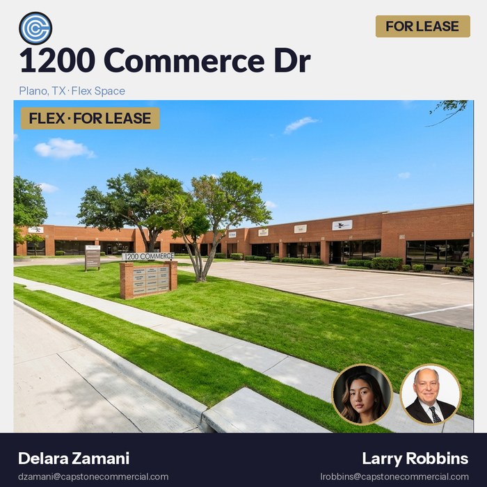 For lease — 1200 Commerce Dr, Plano