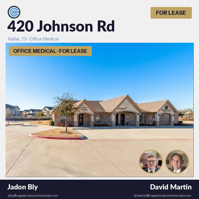 For lease — 420 Johnson Rd, Keller