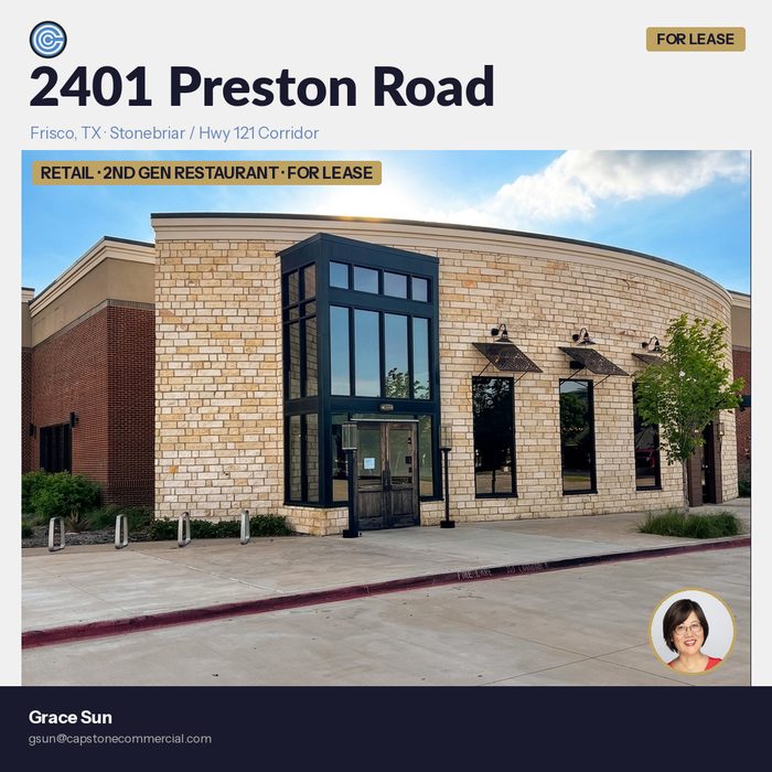 For lease — 2401 Preston Road, Frisco