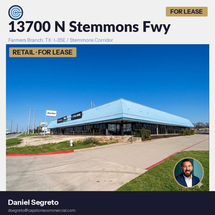 For lease — 13700 N Stemmons Fwy, Farmers Branch
